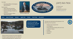 Desktop Screenshot of levesquelaw.com